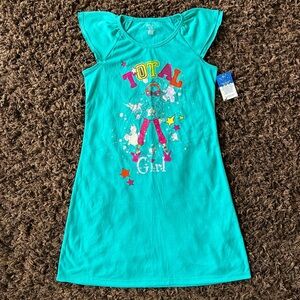 NEW Total Girl Teal Nightgown